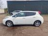 Nissan Leaf Leaf Sloopvoertuig (2016, Wit)