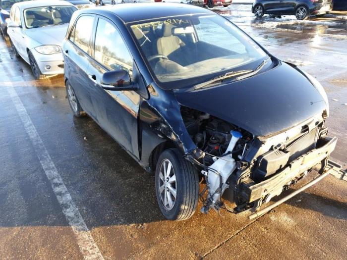 Kia Picanto 1.2 16V Sloopvoertuig (2012, Zwart)