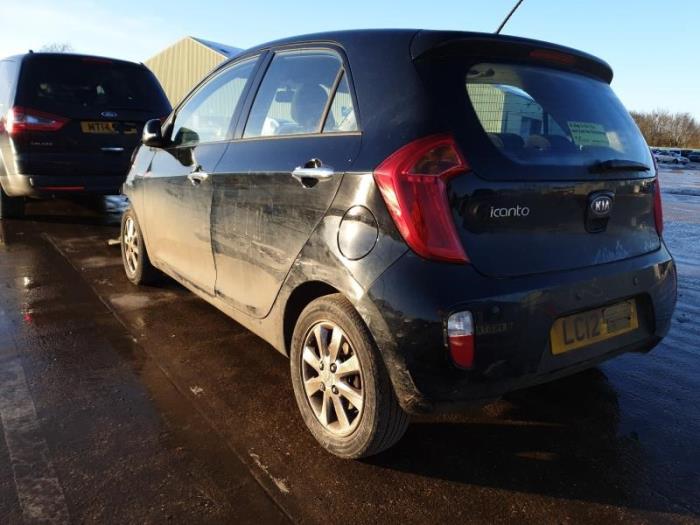 Kia Picanto 1.2 16V Sloopvoertuig (2012, Zwart)