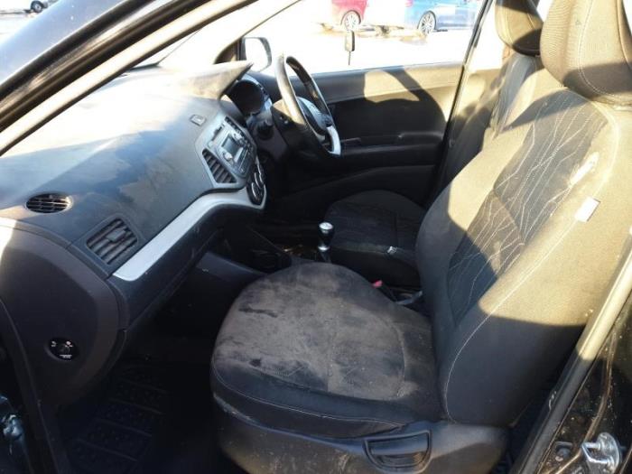 Kia Picanto 1.2 16V Sloopvoertuig (2012, Zwart)