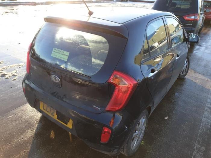Kia Picanto 1.2 16V Sloopvoertuig (2012, Zwart)