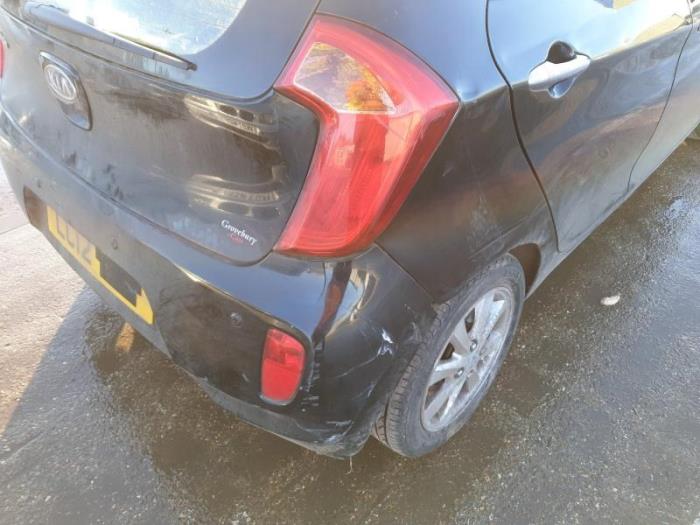 Kia Picanto 1.2 16V Sloopvoertuig (2012, Zwart)
