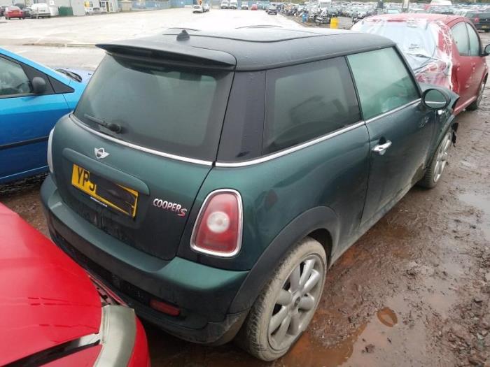 Mini Mini 1.6 16V Cooper S Sloopvoertuig (2009, Donker, Groen)