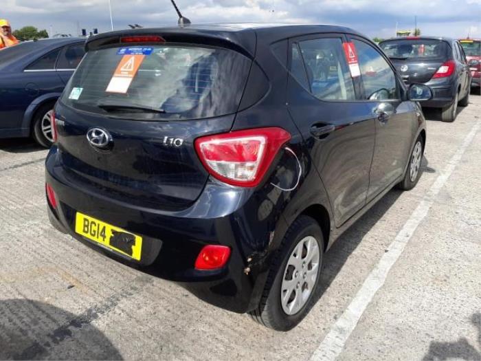 Hyundai i10 1.0 12V Sloopvoertuig (2014, Zwart)