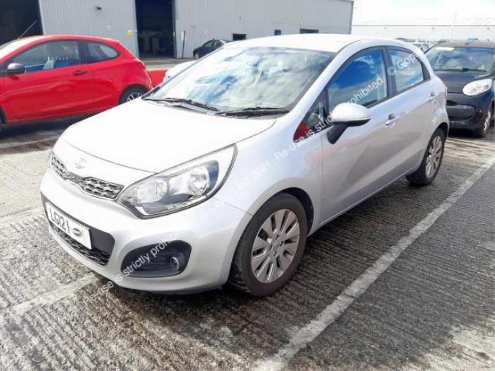 Kia Rio III 1.4 CVVT 16V Sloopvoertuig (2012, Grijs)