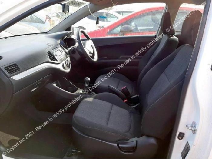 Kia Picanto 1.0 12V LPG Sloopvoertuig (2011, Wit)