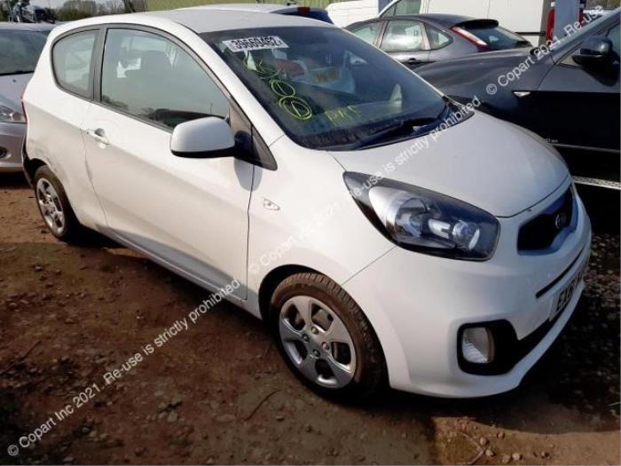 Kia Picanto 1.0 12V LPG Sloopvoertuig (2011, Wit)