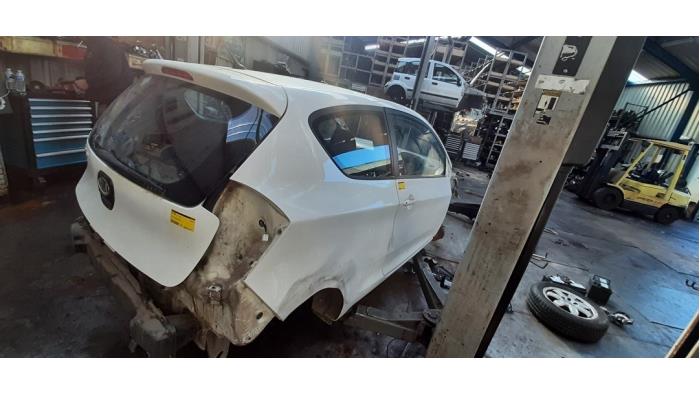 Kia Picanto 1.0 12V LPG Sloopvoertuig (2011, Wit)