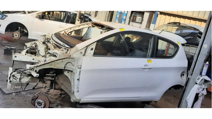 Kia Picanto 1.0 12V LPG Sloopvoertuig (2011, Wit)