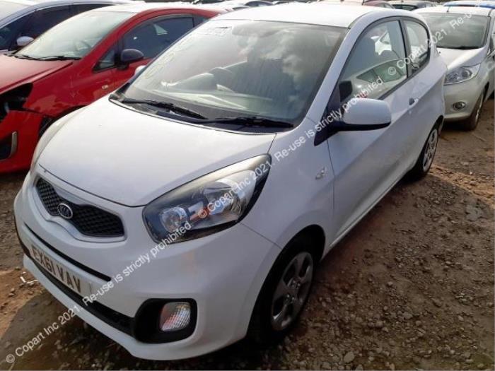 Kia Picanto 1.0 12V LPG Sloopvoertuig (2011, Wit)