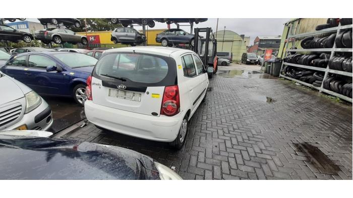 Kia Picanto 1.0 12V Sloopvoertuig (2010, Wit)