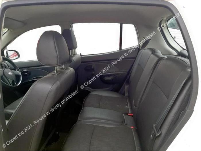 Kia Picanto 1.0 12V Sloopvoertuig (2010, Wit)