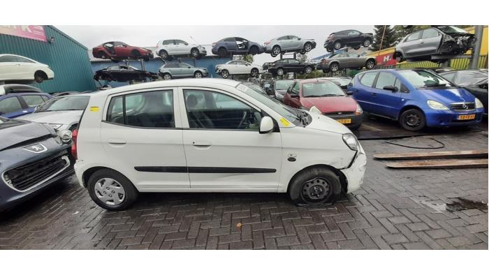 Kia Picanto 1.0 12V Sloopvoertuig (2010, Wit)