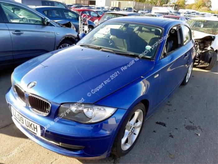 BMW 1 serie 116i 2.0 16V Sloopvoertuig (2009, Blauw)