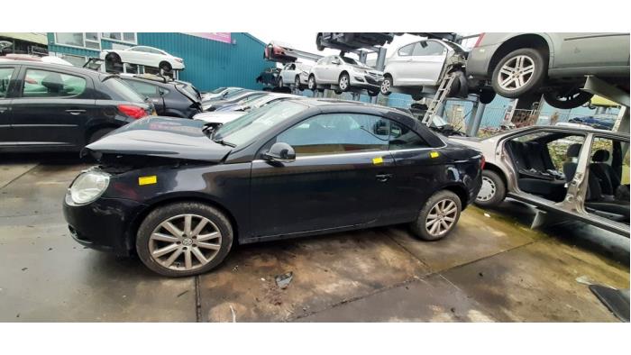Volkswagen Eos 1.4 TSI 16V BlueMotion Sloopvoertuig (2008, Zwart)