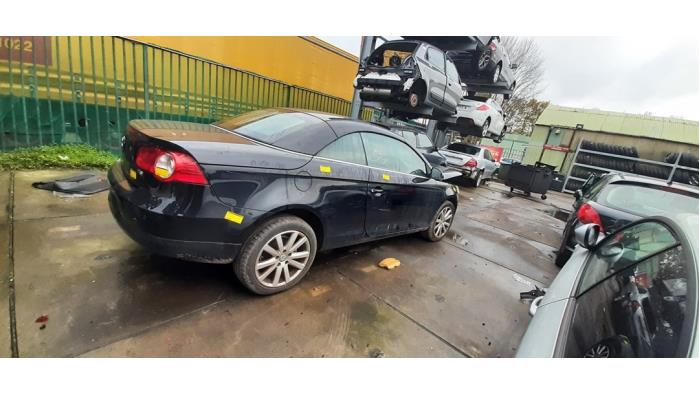 Volkswagen Eos 1.4 TSI 16V BlueMotion Sloopvoertuig (2008, Zwart)