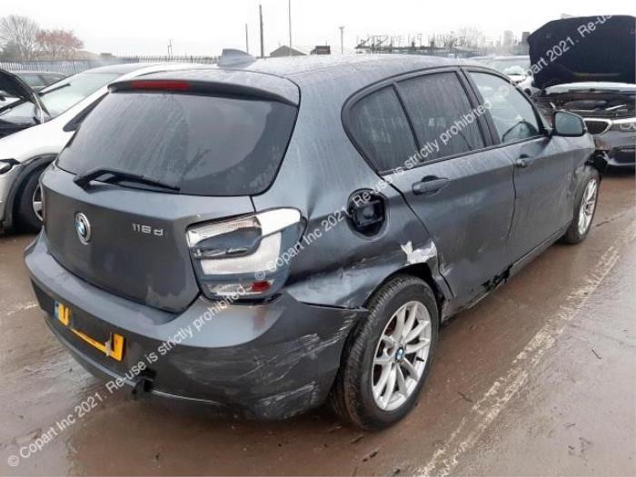 BMW 1 serie 116d 2.0 16V Sloopvoertuig (2014, Donker, Grijs)