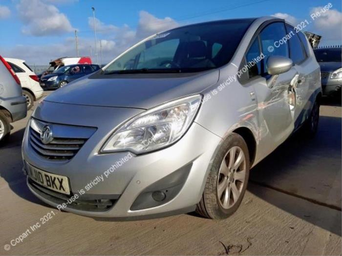 Opel Meriva 1.4 16V Ecotec Sloopvoertuig (2010, Grijs)