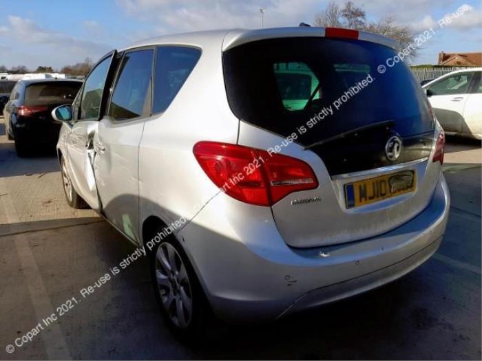 Opel Meriva 1.4 16V Ecotec Sloopvoertuig (2010, Grijs)