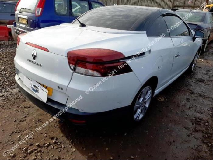 Renault Megane III CC 1.4 16V TCe 130 Sloopvoertuig (2011, Wit)