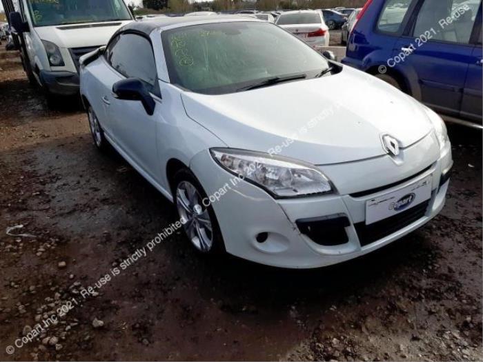 Renault Megane III CC 1.4 16V TCe 130 Sloopvoertuig (2011, Wit)