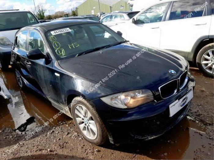 BMW 1 serie 116i 2.0 16V Sloopvoertuig (2010, Zwart)