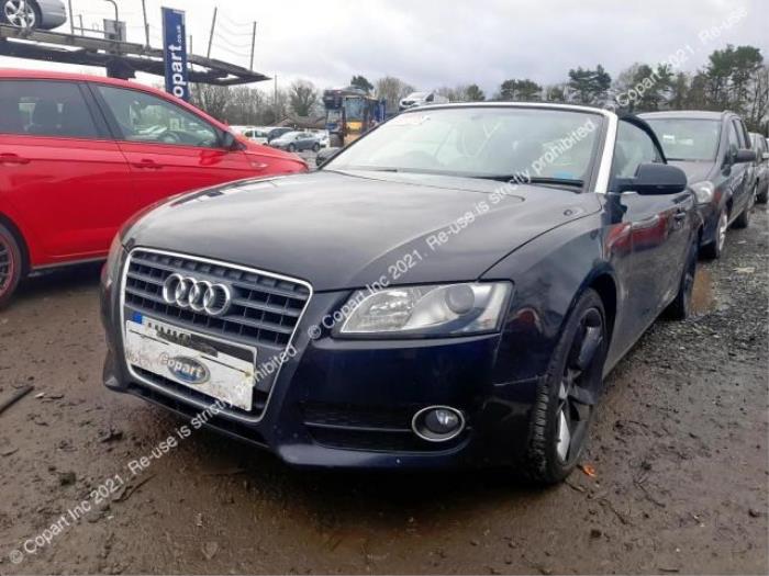 Audi A5 Cabrio 2.0 TFSI 16V Sloopvoertuig (2010, Zwart)