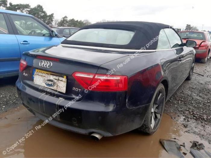 Audi A5 Cabrio 2.0 TFSI 16V Sloopvoertuig (2010, Zwart)