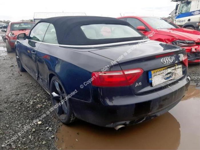 Audi A5 Cabrio 2.0 TFSI 16V Sloopvoertuig (2010, Zwart)