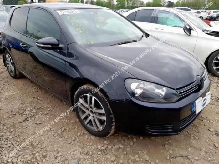 Volkswagen Golf VI 1.4 TSI 122 16V Sloopvoertuig (2009, Zwart)