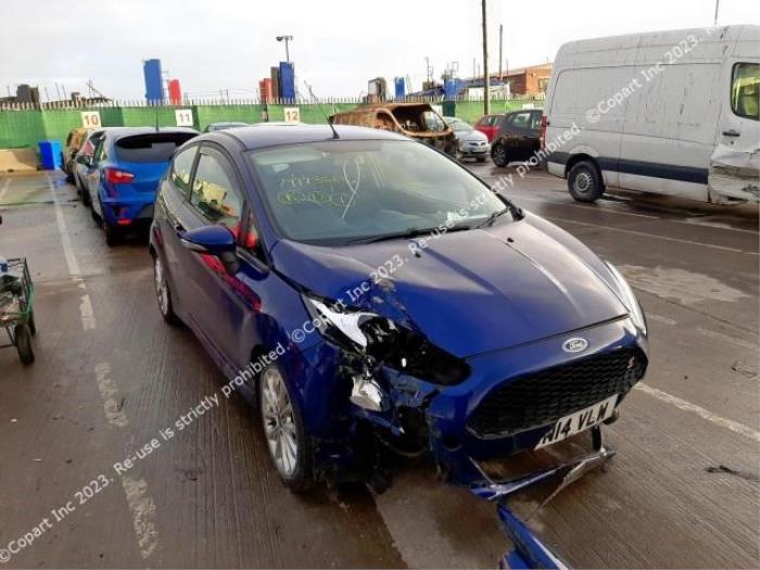 Ford Fiesta 6 1.0 EcoBoost 12V 125 Sloopvoertuig (2014, Blauw)