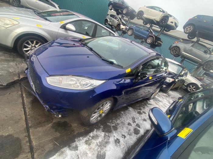 Ford Fiesta 6 1.0 EcoBoost 12V 125 Sloopvoertuig (2014, Blauw)