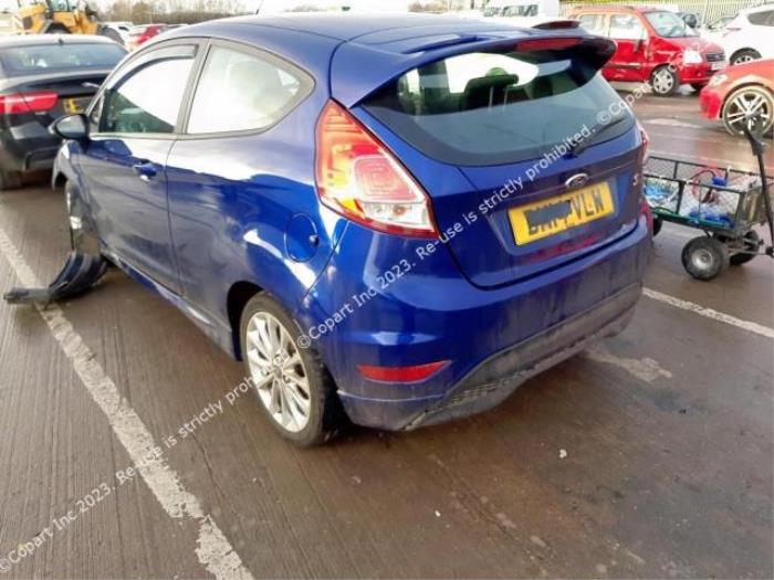 Ford Fiesta 6 1.0 EcoBoost 12V 125 Sloopvoertuig (2014, Blauw)