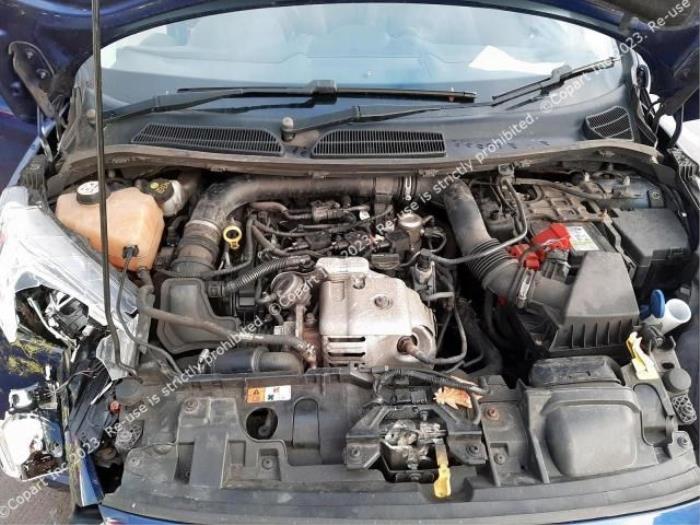 Ford Fiesta 6 1.0 EcoBoost 12V 125 Sloopvoertuig (2014, Blauw)