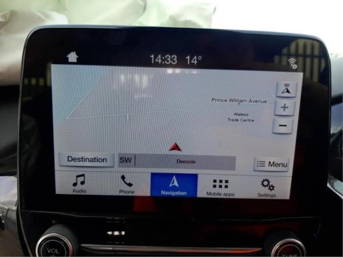 Ford Fiesta 7 1.0 EcoBoost 12V 125 Sloopvoertuig (2019, Blauw)