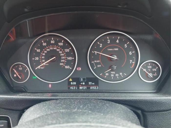 BMW 3 serie 318i 1.5 TwinPower Turbo 12V Sloopvoertuig (2016, Wit)