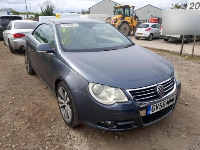Volkswagen Eos 2.0 TFSI 16V Sloopvoertuig (2006, Donker, Grijs)