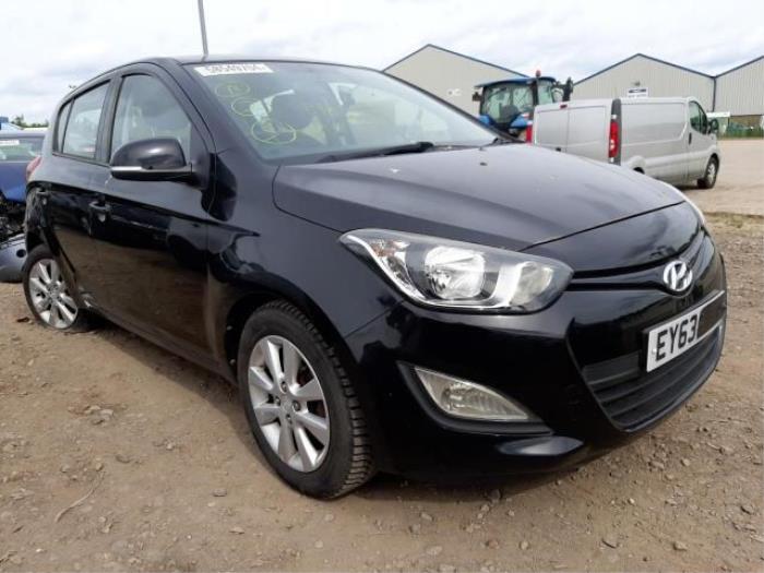 Hyundai i20 1.2i 16V Sloopvoertuig (2013, Zwart)