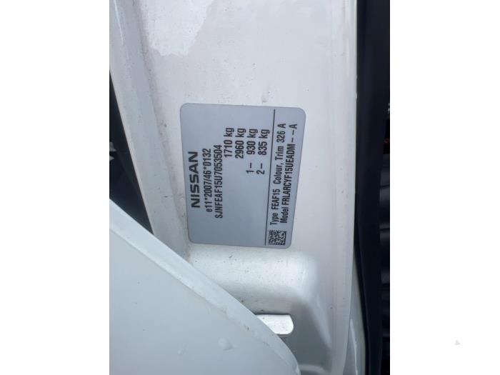 Nissan Juke 1.2 DIG-T 16V Sloopvoertuig (2014, Metallic, Wit)