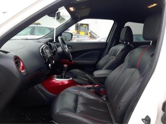 Nissan Juke 1.2 DIG-T 16V Sloopvoertuig (2014, Metallic, Wit)