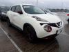 Nissan Juke 1.2 DIG-T 16V Sloopvoertuig (2014, Metallic, Wit)