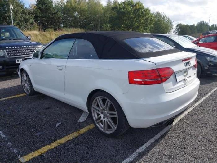 Audi A3 Cabriolet 1.8 TFSI 16V Sloopvoertuig (2009, Wit)