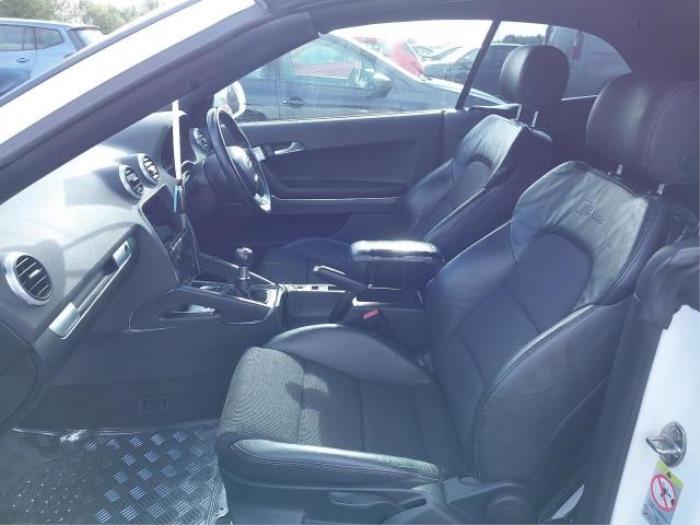 Audi A3 Cabriolet 1.8 TFSI 16V Sloopvoertuig (2009, Wit)