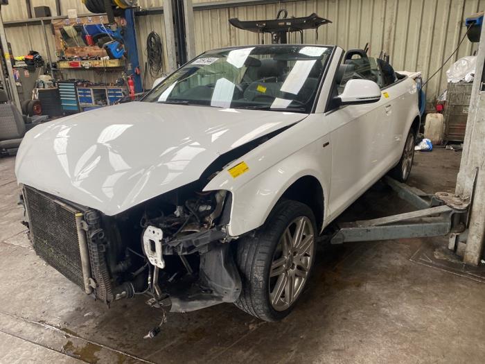 Audi A3 Cabriolet 1.8 TFSI 16V Sloopvoertuig (2009, Wit)