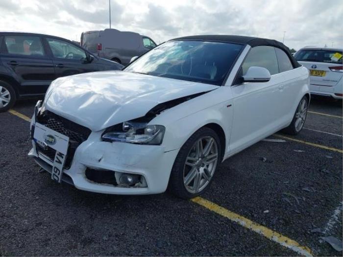 Audi A3 Cabriolet 1.8 TFSI 16V Sloopvoertuig (2009, Wit)