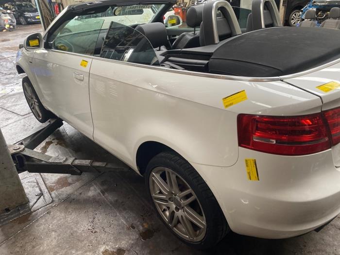 Audi A3 Cabriolet 1.8 TFSI 16V Sloopvoertuig (2009, Wit)