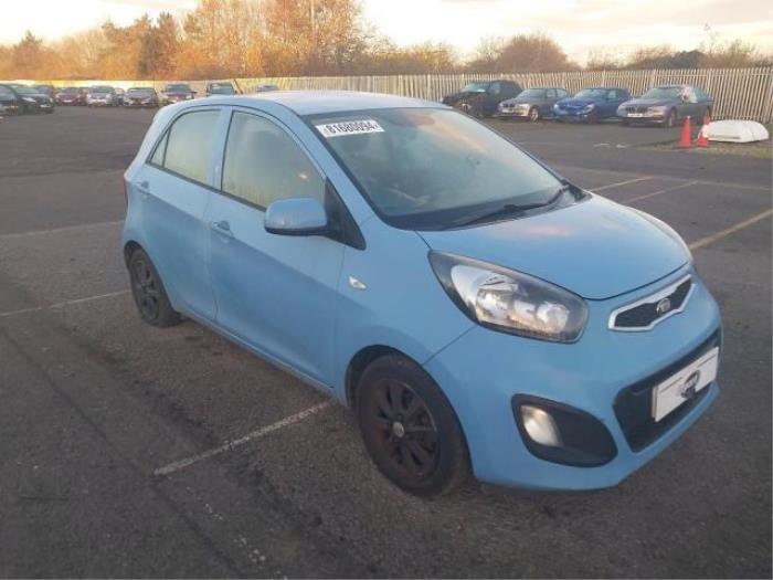 Kia Picanto 1.0 12V Sloopvoertuig (2011, Blauw)