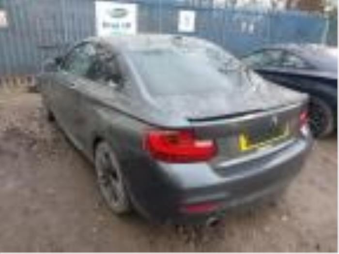 BMW 2 serie 220i 2.0 Turbo 16V Sloopvoertuig (2014, Grijs)