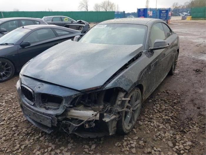 BMW 2 serie 220i 2.0 Turbo 16V Sloopvoertuig (2014, Grijs)