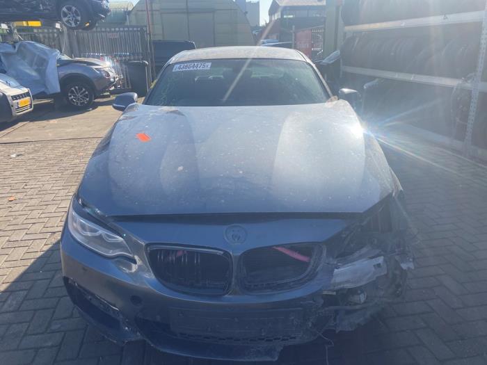 BMW 2 serie 220i 2.0 Turbo 16V Sloopvoertuig (2014, Grijs)